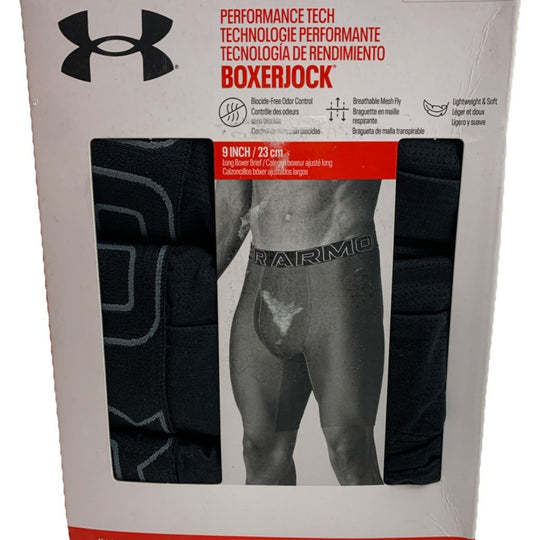 Under Armour Men's Performance Tech Boxerjock Underwear Boxer Briefs XL - 3 Pack