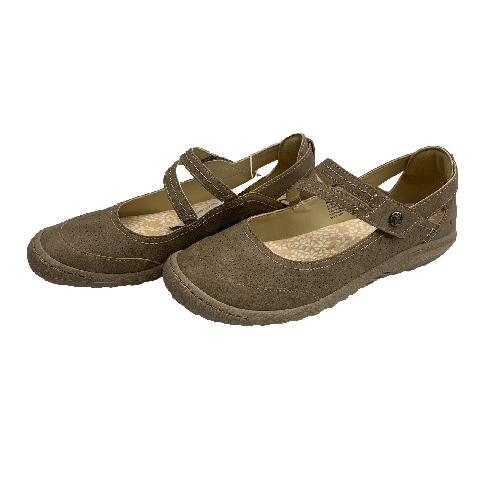 JBU By Jambu Fawn Women's Slip On Casual Classic Fashion Shoes Taupe B3FAW54 9M