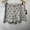 DKNY Long Sleeve Notch Shorty Sleeping PJ Set Gray Size medium with Pockets