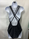La Blanca Island Goddess Tummy Control One-Piece Swimsuit Size 10 Swimwear Black
