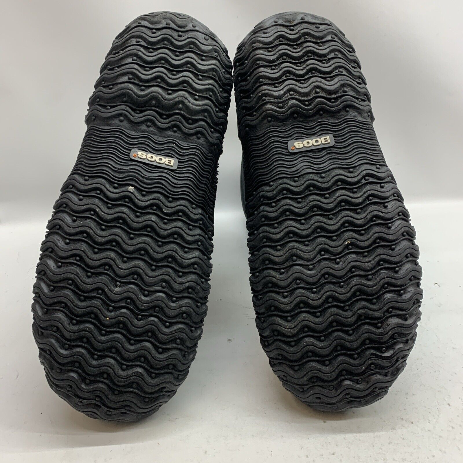 Bogs Men Classic Mid Waterproof Portage Rain Boots Black Size 14 Pull-on Classic