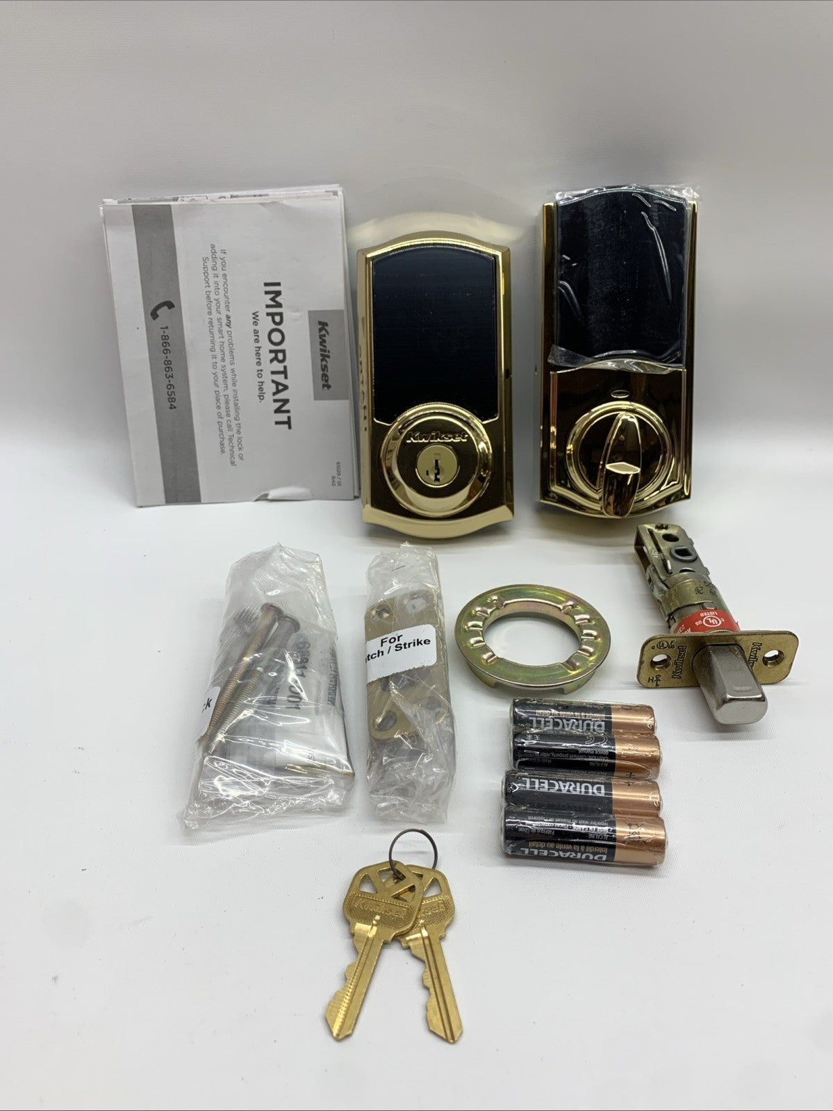 Kwikset 916 Keyless Entry Touchscreen HomeConnect Electronic Deadbolt Smart Lock