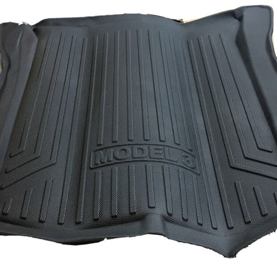 Tesla Model 3 SUPER LINER Mats Complete Set Custom SL-M3 Black Fits 2017 - 2021