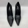 D'Amelio Womens Footwear Black Leather Karyenaa Pump Size 7.5 High Heel Slip-on