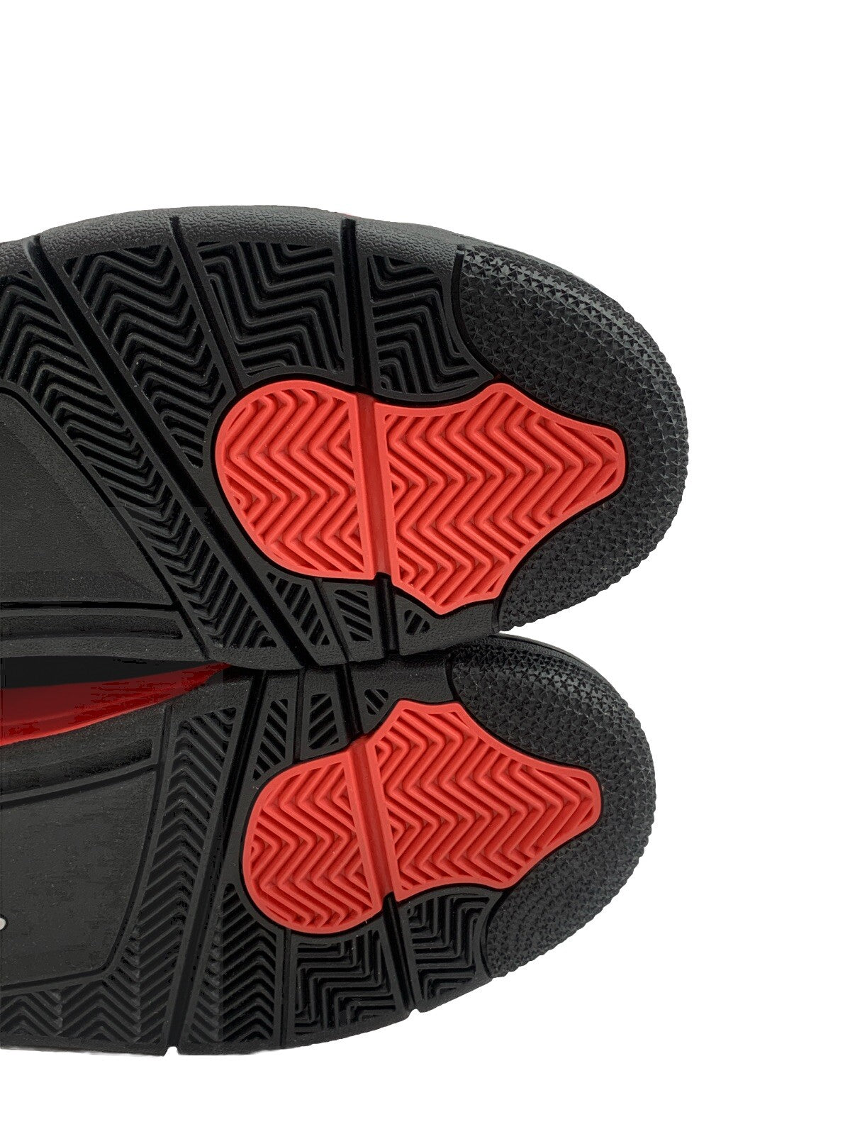 Retro Men's Red And Black Replica Basketball Shoes Size 10.5 Lace-up Sneaker