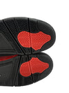 Retro Men's Red And Black Replica Basketball Shoes Size 10.5 Lace-up Sneaker