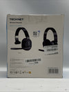 Tecknet Wireless Headset Mano & Stereo Mode Dual Mic Ergonomic Design Headphone