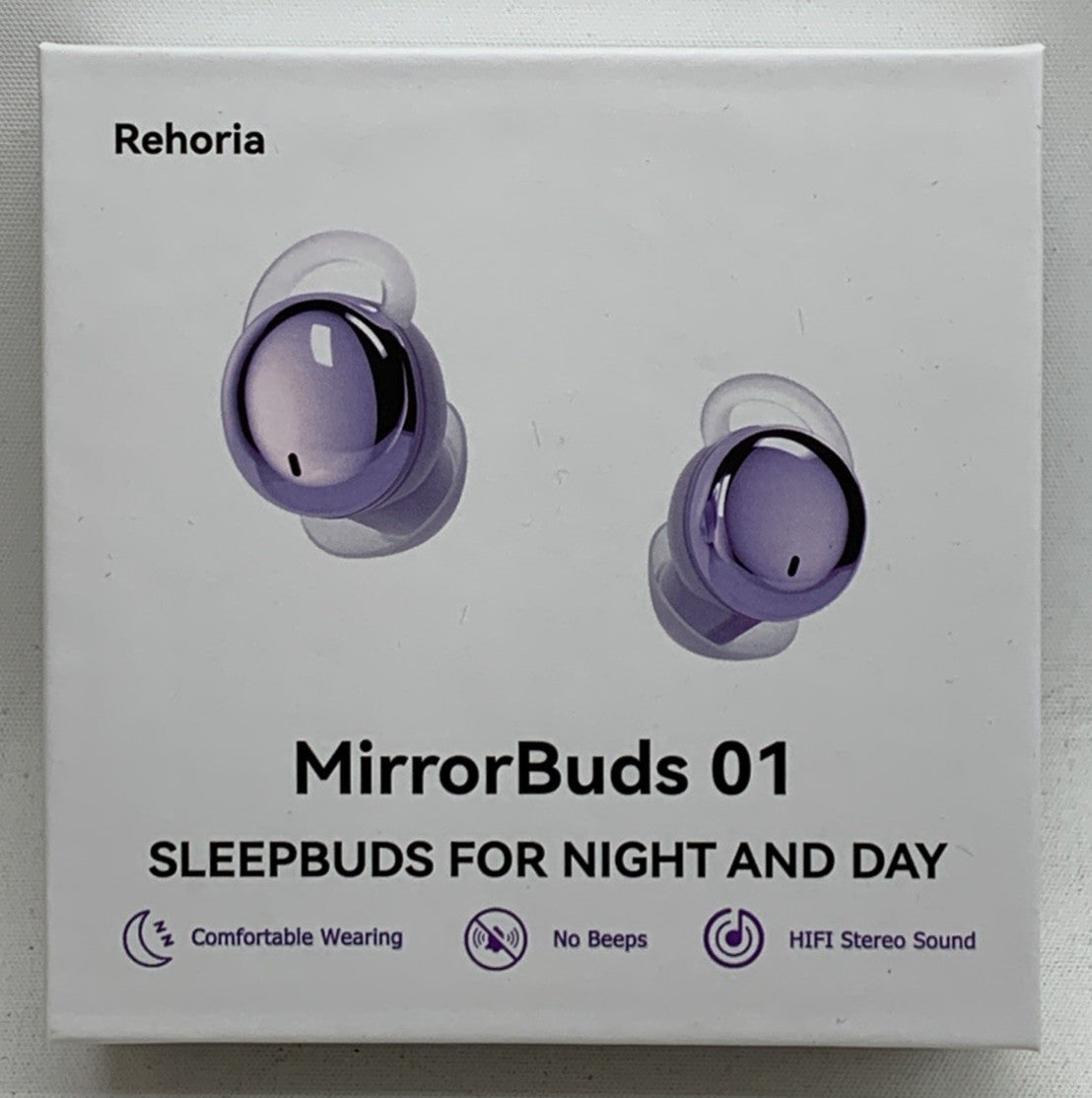 Rehoria MirriBuds 01 Wireless SleepBuds Hifi Stereo Sound for Night and Day