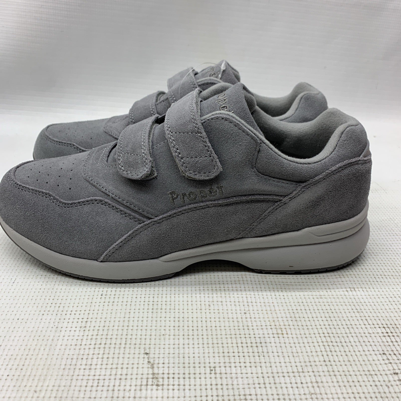 Propet Tourwalker Strap Women's Walking Shoes Gray Sneaker W3902 Size 9x(2E)