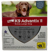 Elanco Dog Flea Treatment K9 Advantix II for XL Dogs Over 55 lbs 2 Monthly Doses