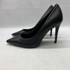 D'Amelio Womens Footwear Black Leather Karyenaa Pump Size 7.5 High Heel Slip-on
