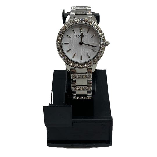 Fossil Women's Jesse Quartz Stainless Steel Three-Hand Watch with Box ES2362