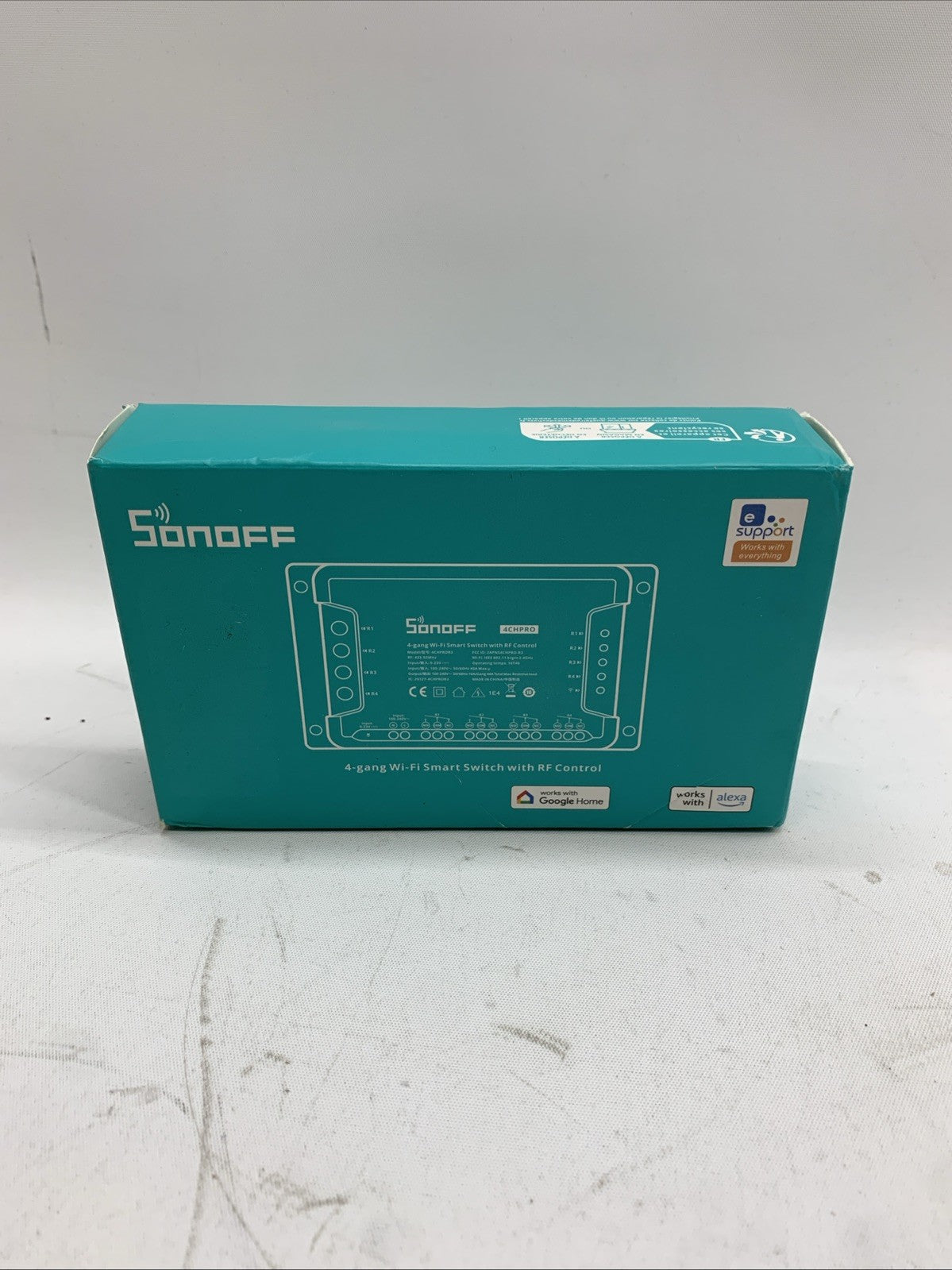 Sonoff 4CH PRO R3 4 Way Wi-Fi Smart Switch Wireless 433MHZ RF APP Remote Control