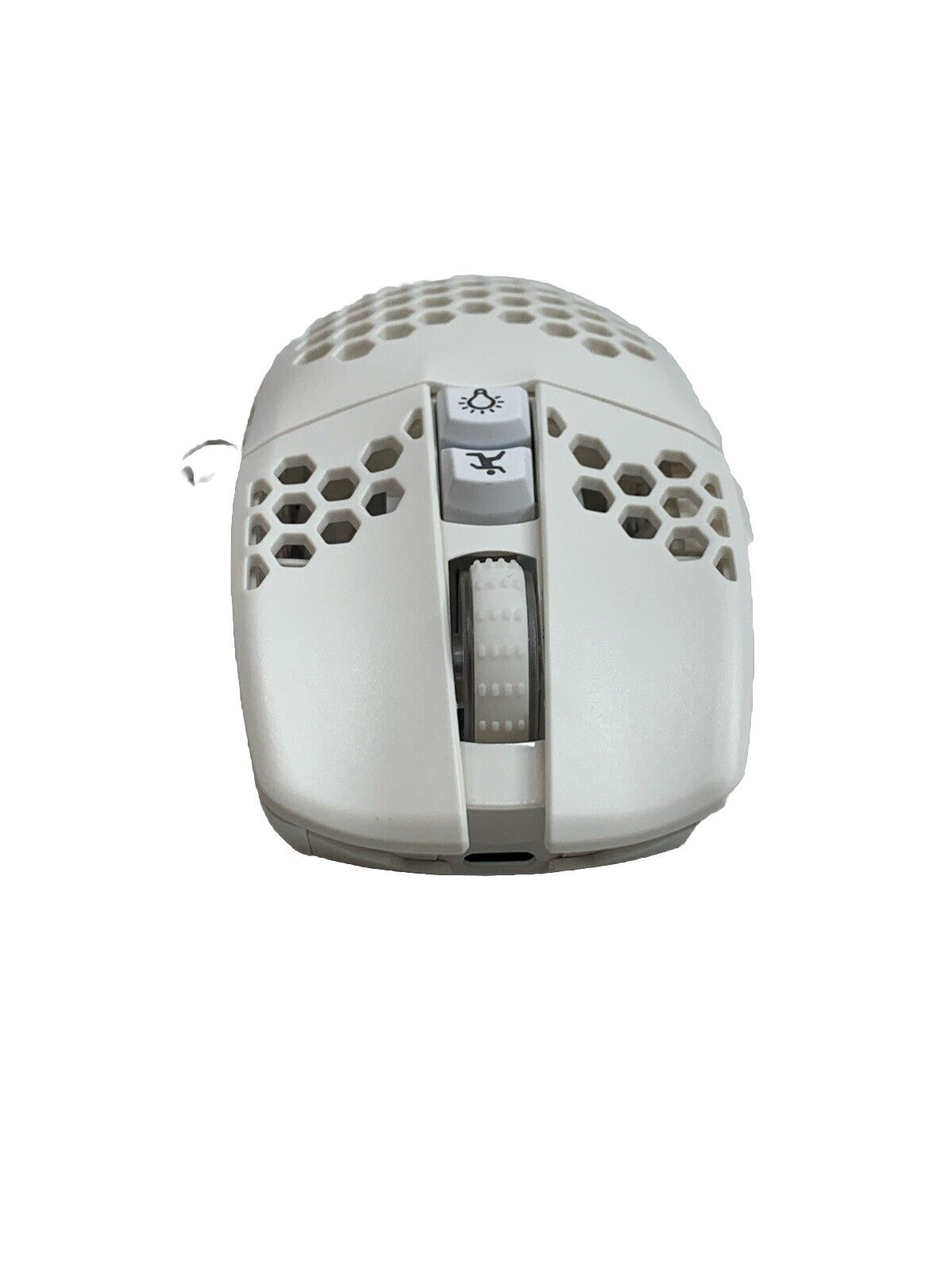 Solakaka Tri-mode Gaming Wireless Mouse SM600 White with RGB Light for Laptop/PC