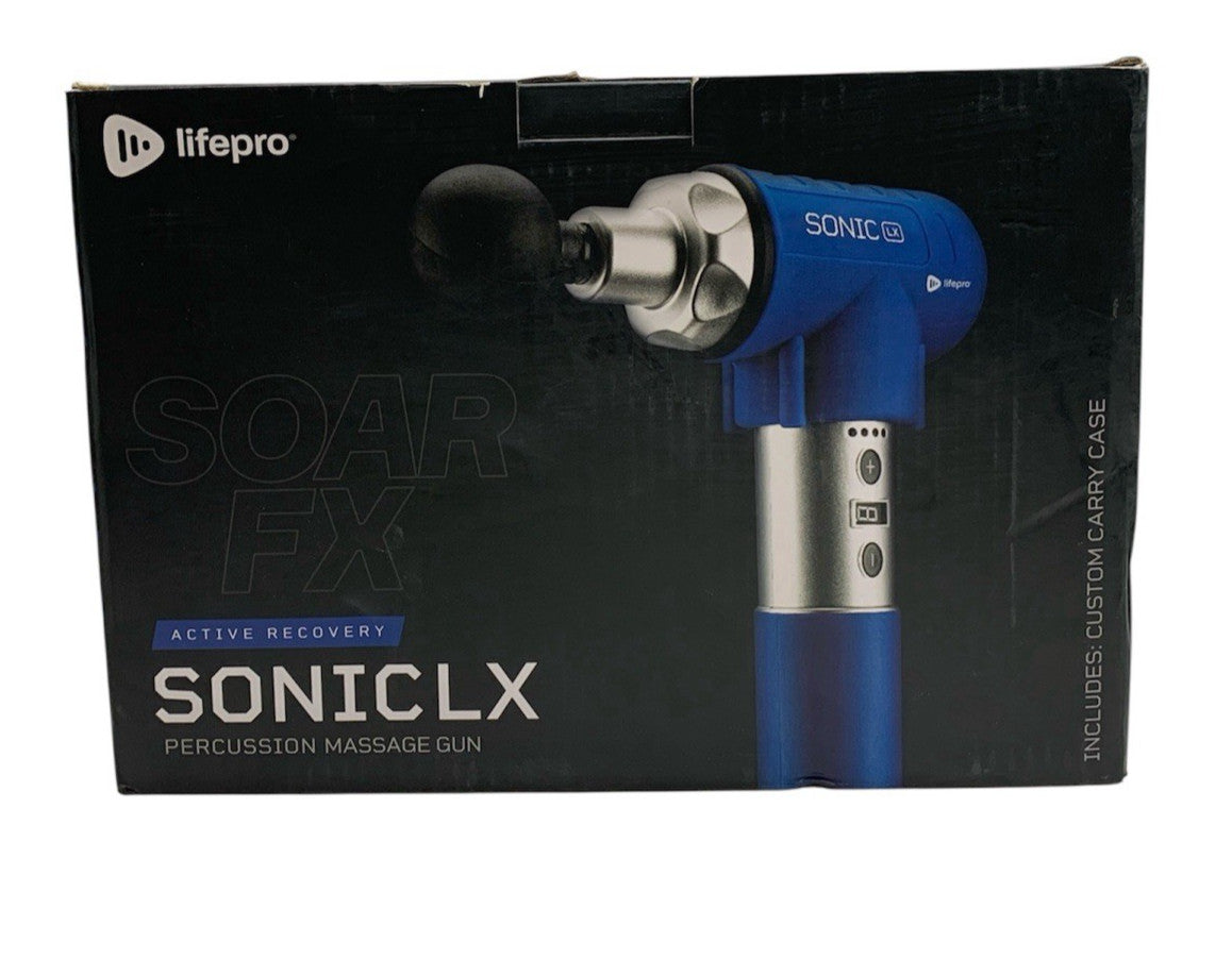Sonic LX Athletic Heated Percussion Massage Gun Deep Tissue Portable Massager