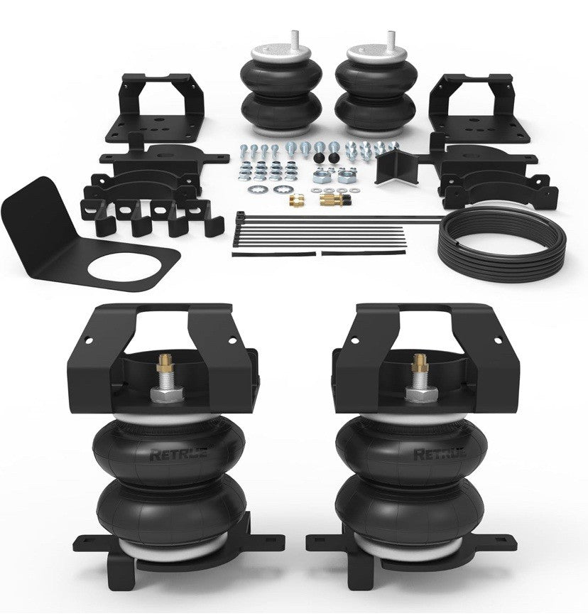 Retrue Rear Air Helper Suspension Kit for 2011-2025 Chevy Silverado GMC Sierra