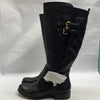 Naturalizer Jessie Women Shoes Wide Calf Riding Boot Black Size 7.5M F8467L1002