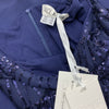 GRACE KARIN Women's Sequin Dress Mother of the Bride Dress Navy Blue Size 16