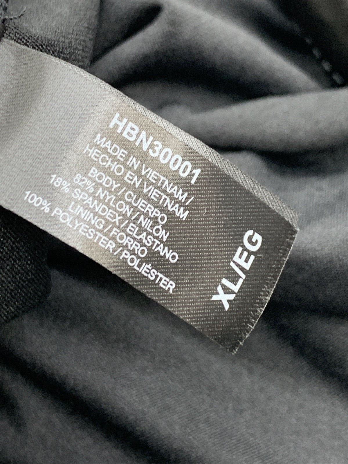 Hurley Long Sleeve Womens One Piece Swimsuits Swimsuit Size XL Black Long Sleeve