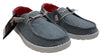 Hey Dude Wendy Chambray Braid Indigo US Womens Size 7 Rounded Toe Slip-on Loafer