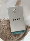 DKNY Superior Lace Balconette Bra Underwire Size 38C Beige DK4500 Lined Cups