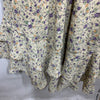 GRACE KARIN Summer Floral Boho Dress Square Neck Strapped Swing Size  Med Yellow
