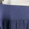 GRACE KARIN Women High Elastic Waist Pleated Chiffon Skirt Blue Small Sleeveless