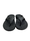 OOFOS OOmega Women's Thong Sandal Black 100% Original Size 11 Slip-on