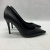 D'Amelio Womens Footwear Black Leather Karyenaa Pump Size 7.5 High Heel Slip-on