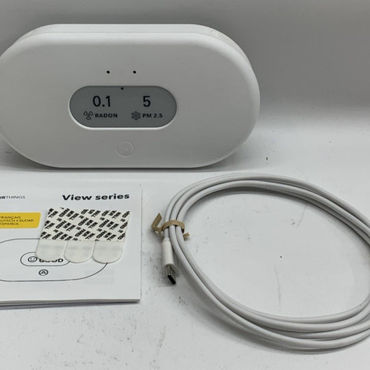 Airthings 2960 View Plus - Battery Powered Radon & Air Quality Monitor PM CO2
