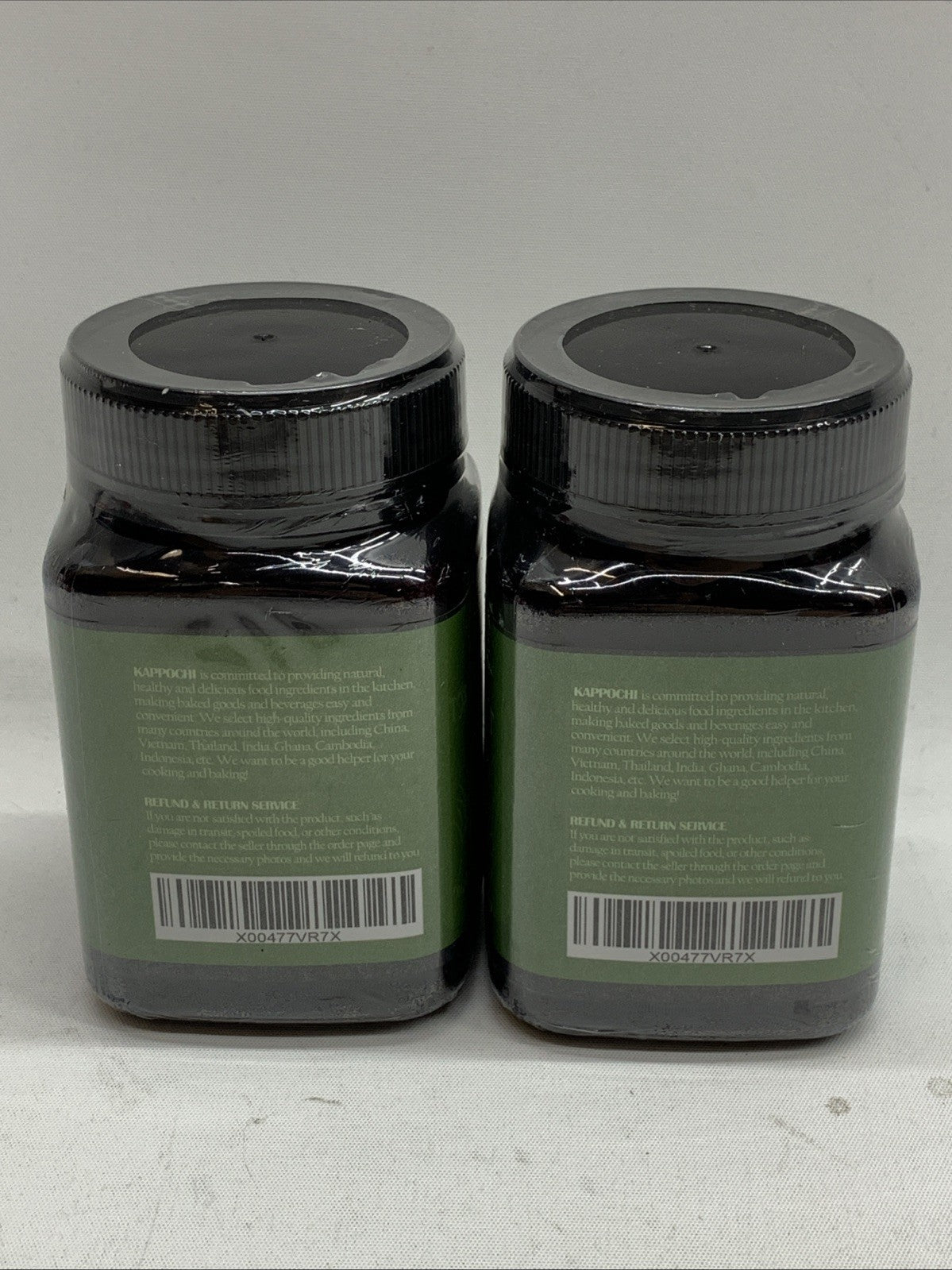 Kappochi Stevia Extract Powder 6 oz Non GMO Sugar Substitute 0 Calories - 2 Pack