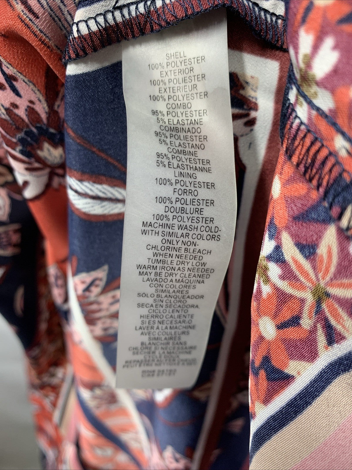 Vince Camuto Women's Hankerchief Hem Dress VC0M1974 Sleeveless Size 10 Flowy