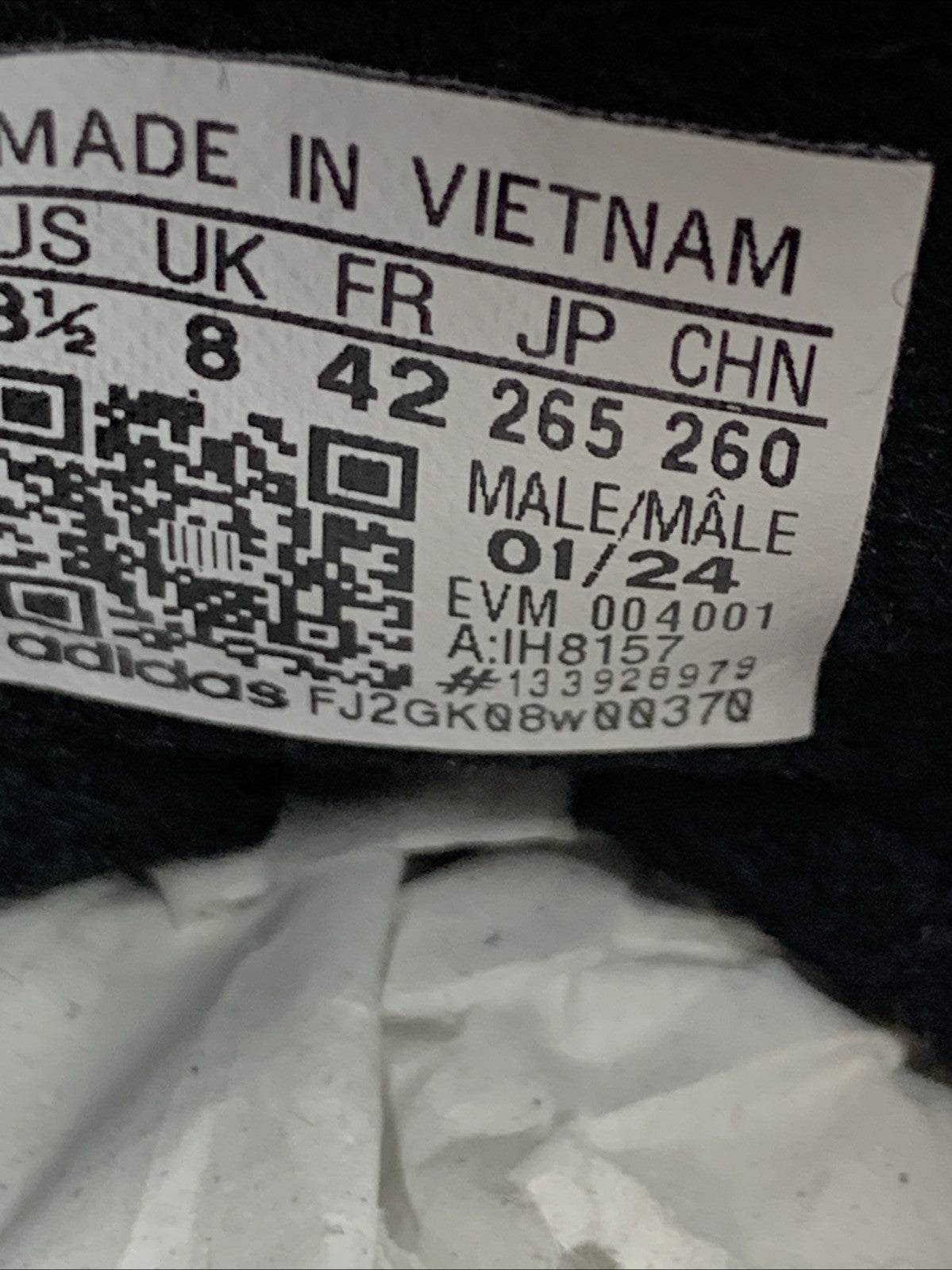 ADIDAS Originals Samba Inter Miami CF Messi Black /Pink Men's IH8157  Size 8.5