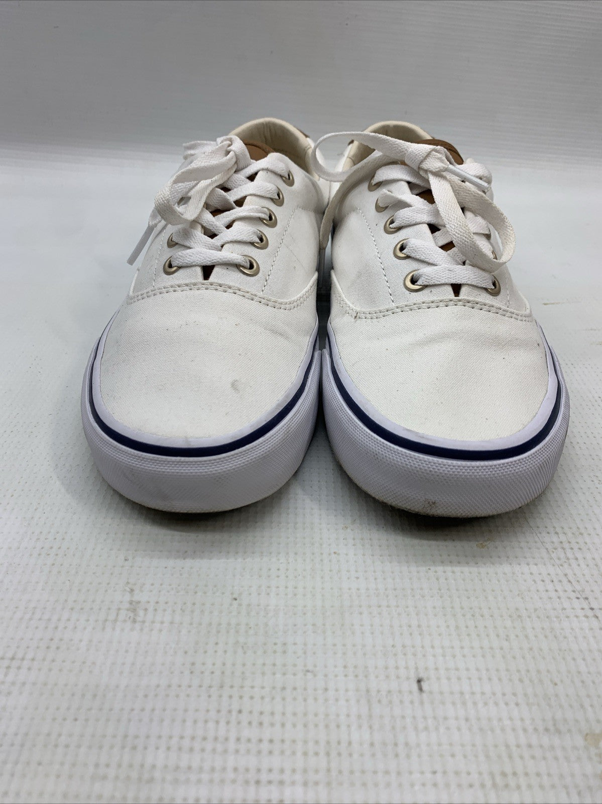 Polo Ralph Lauren Keaton LCL Pony Low Top Lace Up Canvas Sneaker Size 8 Shoes