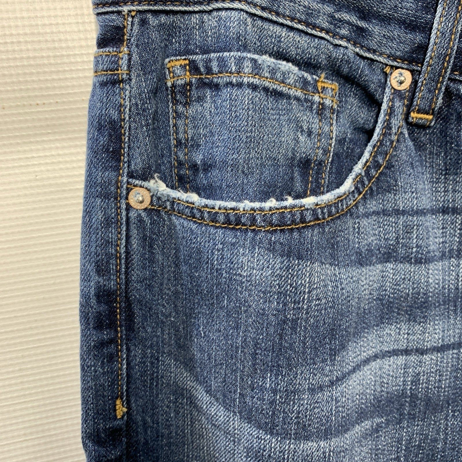 Current/Elliott Womens The Boyfriend Jeans Classic Fit Pants with Pocket Size 30