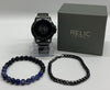 RELIC by Fossil Men's Rylan Stainless Steel and Diamond Accent Watch Quartz