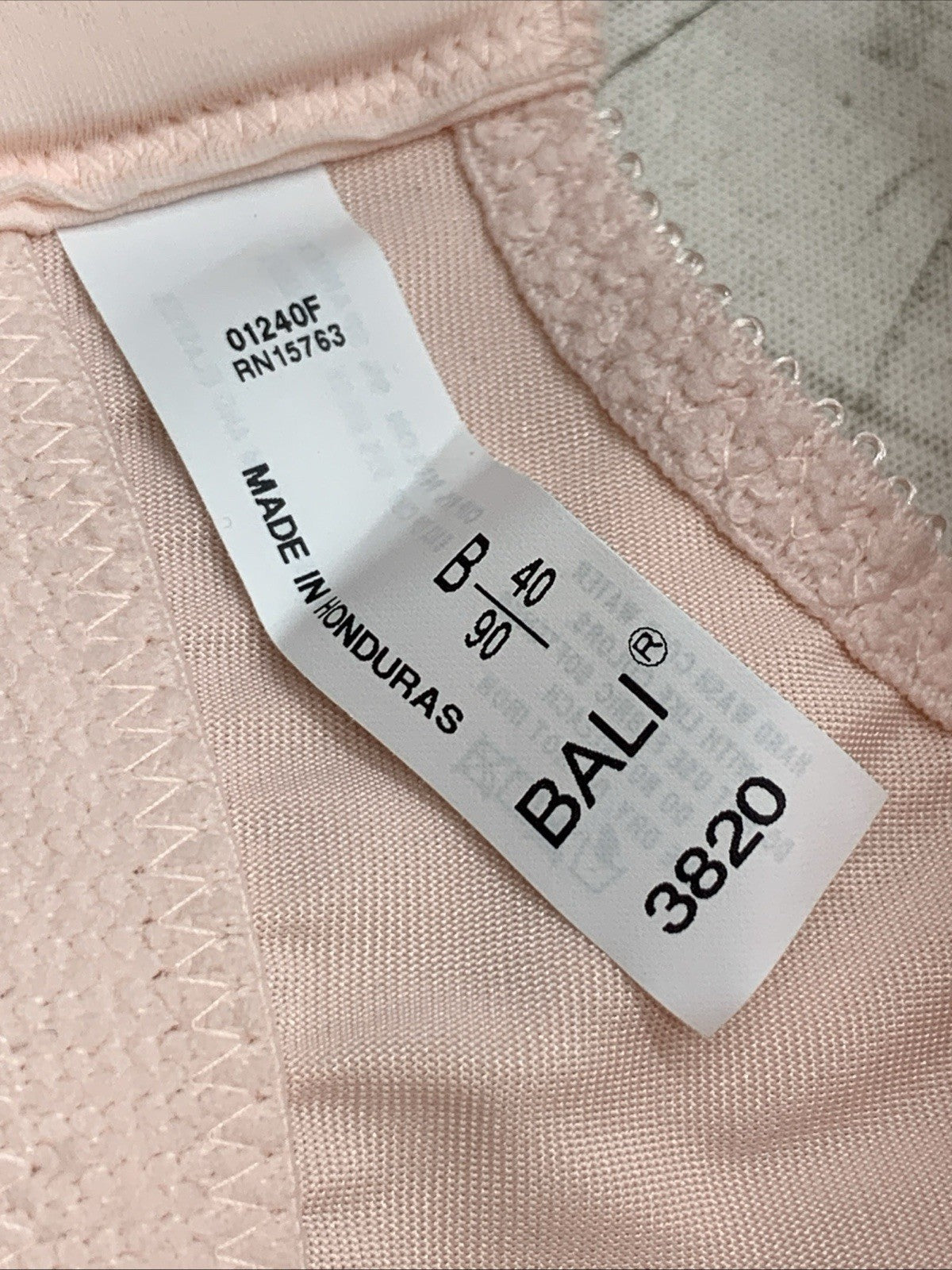 Bali DF3820 Women Double Support Cool Comfort Wirefree T-shirt Bra Pink Size 40B