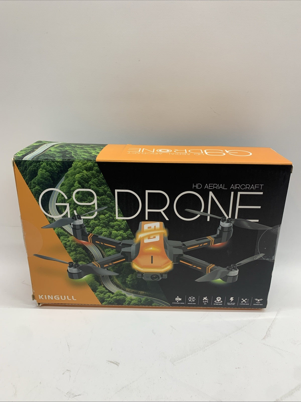 Kingull G9 GPS Drone with 4K Camera & Brushless Motor, Foldable Quadcopter USED