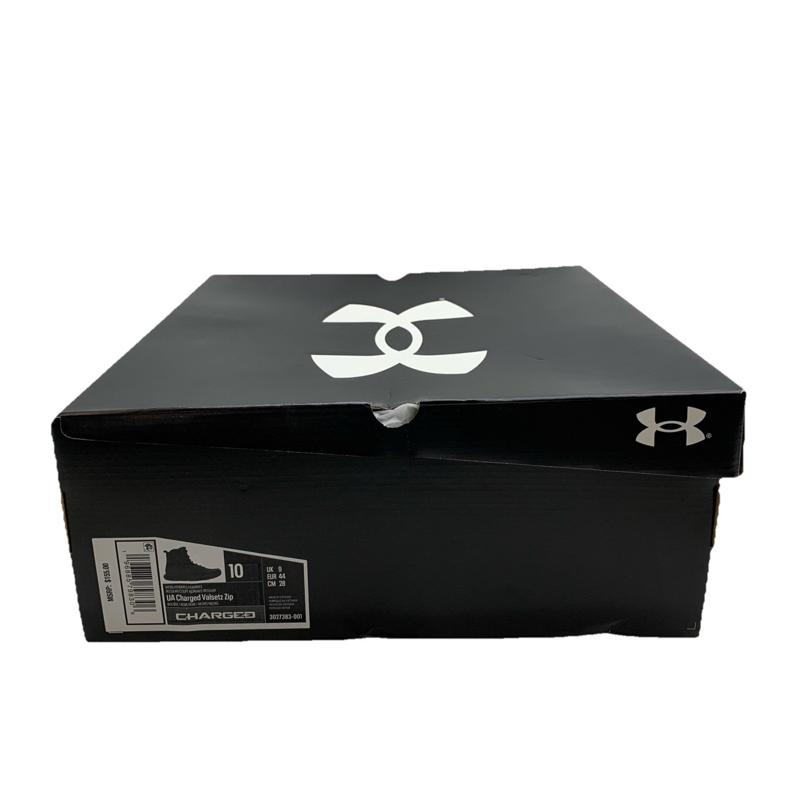 Under Armour Men's Charged Valsetz Side Zip Tactical Boots 3027383 Black Size 10