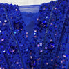 Adrianna Papell Women's Beaded Off Shoulder Long Sleeve Gala Gown Dress Size 12