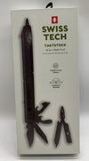 Swiss Tech Taktstock AUS-8 Steel Blade 26-in-1 Folding Multitool Kit Compact