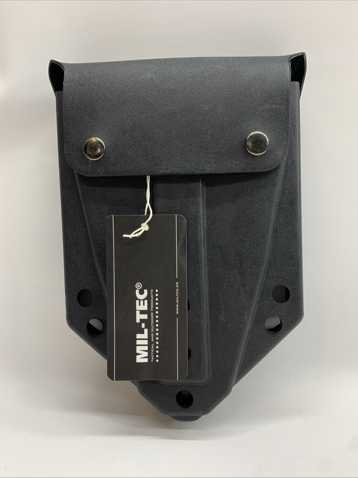 Mil-Tec US 2.5mm Trifold Shovel with Pouch Gardening Outdoor Spade Folding Black