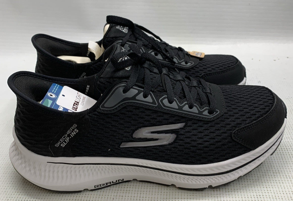 SKECHERS Women's Go Run Consistent 2.0 Endure Sneaker 128615/BKSL Black Shoe 8.5
