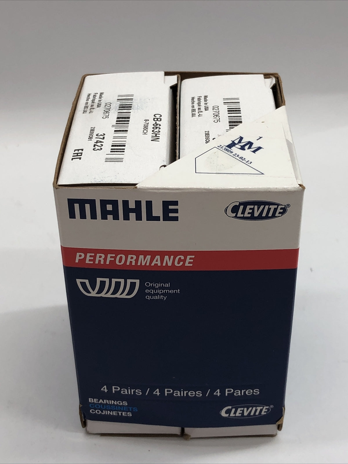 Clevite MAHLE CB663HN Engine Connecting Rod Bearing Pair Original Equipment Qual