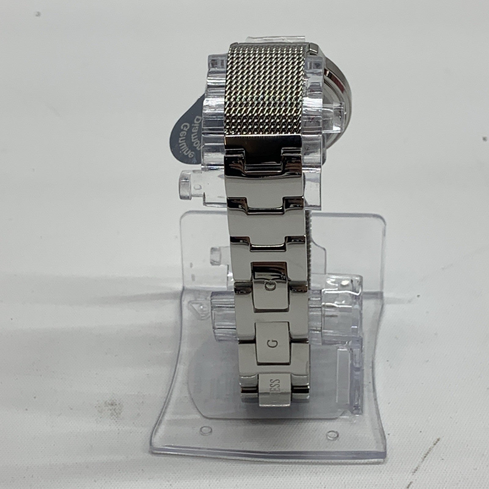 GUESS Women's Quartz Stainless-Steel Strap Silver Casual Watch Analog U1197L2