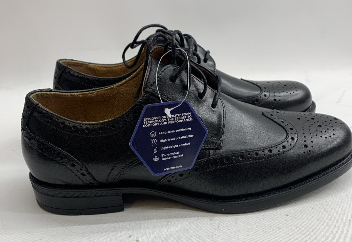 Florsheim Men's Medfield Cap Toe Black Leather Oxford Dress Shoes Size 8.5 3E