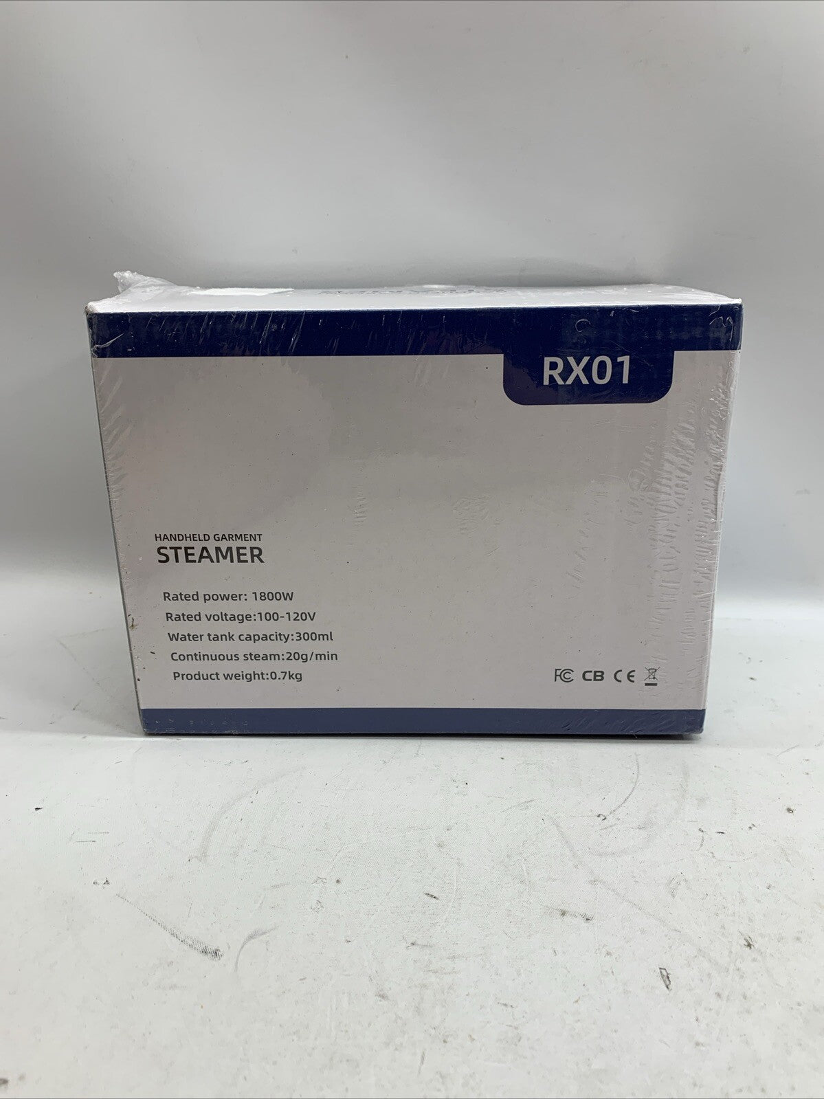 Handheld Garment Steamer High Flow Steam Wet/Dry Iron Large 300ml Water Tank