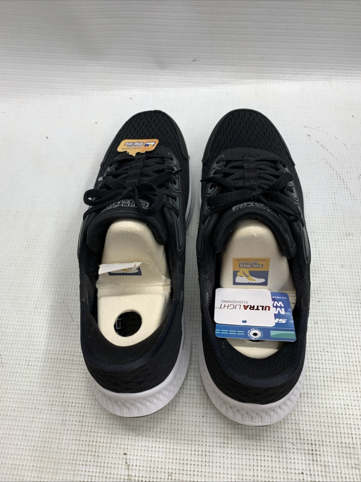 SKECHERS Women's Go Run Consistent 2.0 Endure Sneaker 128615/BKSL Black Shoe 8.5
