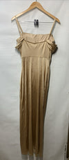 Popilush Shapewear Maxi Dress Multi Way Wear Off The Shoulder Sleeveless Size L