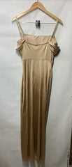 Popilush Shapewear Maxi Dress Multi Way Wear Off The Shoulder Sleeveless Size L